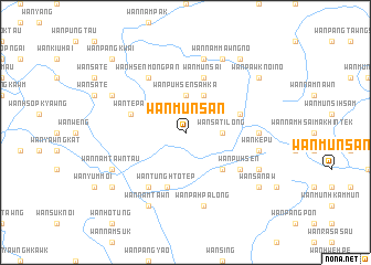 map of Wān Münsan