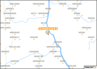 map of Wān Na-hsai