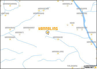 map of Wān Nā-ling
