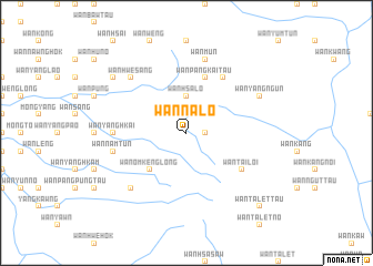map of Wān Na-lö