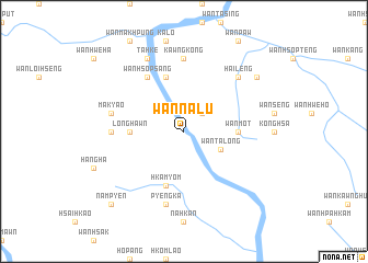 map of Wān Nā-lu
