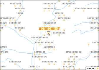 map of Wān Namhkè