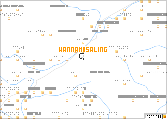 map of Wān Namhsa-ling