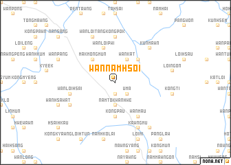 map of Wān Namhsoi