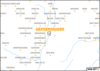 map of Wān Nammawwān