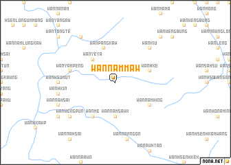 map of Wān Nammaw