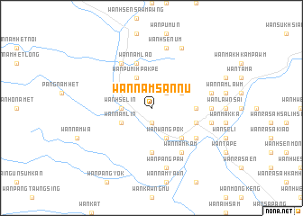map of Wān Namsannü