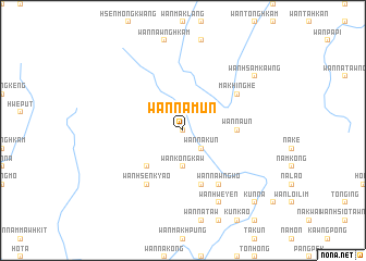 map of Wān Nam-un