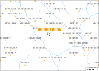 map of Wān Na-tawng