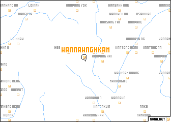 map of Wān Nawnghkam