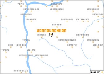 map of Wān Nawnghkan