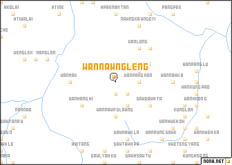 map of Wān Nawngleng