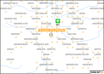 map of Wān Nawngnūn