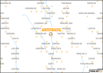map of Wannawng
