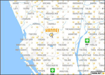 map of Wan-nei