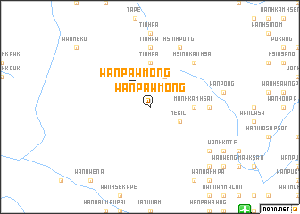 map of Wān Pawmöng