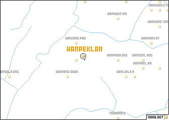 map of Wān Peklam