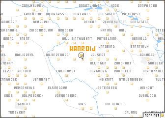 map of Wanroij