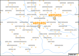 map of Wān Sāng