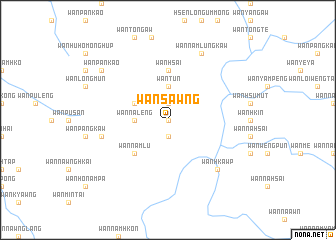 map of Wān Sawng