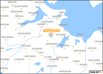 map of Wanshou