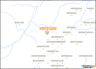 map of Wān Si-saw