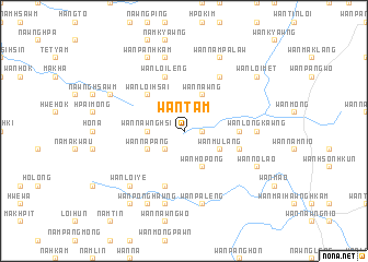 map of Wān Tam