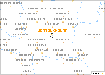 map of Wān Tawkkawng