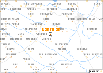 map of Wantilan