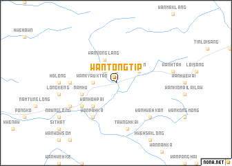 map of Wān Tongtip