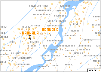 map of Wānwāla