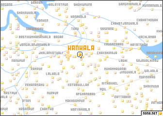 map of Wānwāla