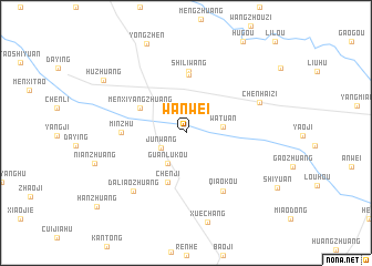 map of Wanwei