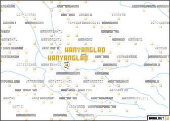 map of Wān Yānglao