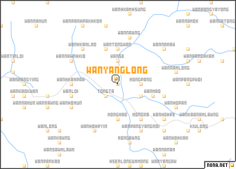 map of Wān Yanglōng