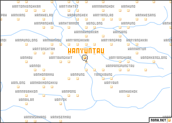 map of Wān Yüntau