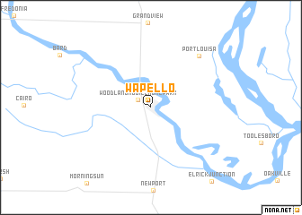 map of Wapello