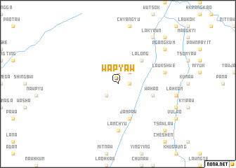 map of Wapyaw