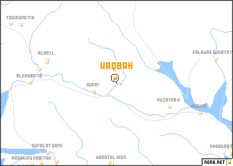 map of Waqbah