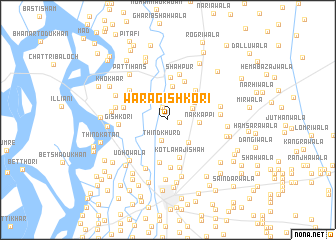 map of Wāra Gishkori