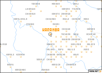 map of Waramba