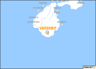 map of Warambif