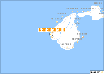 map of Waranguspik
