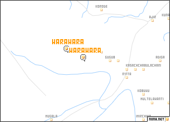 map of Warawara