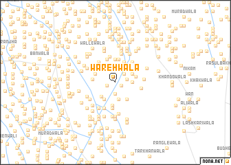 map of Warehwāla