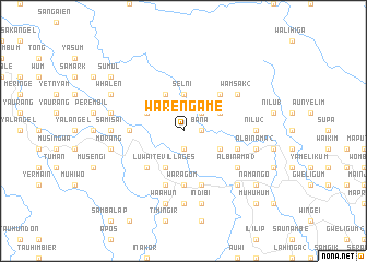 map of Warengame