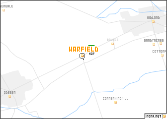 map of Warfield