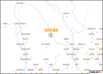 map of Wariba