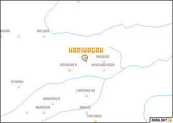 map of Wariwāgaw