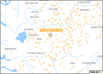 map of Wārki Dhand